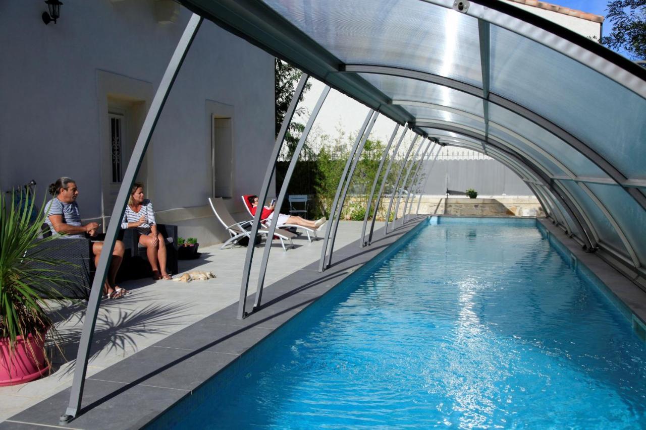 Le Clos Du Theron, Chambre D'Hote Cournonterral Exteriör bild
